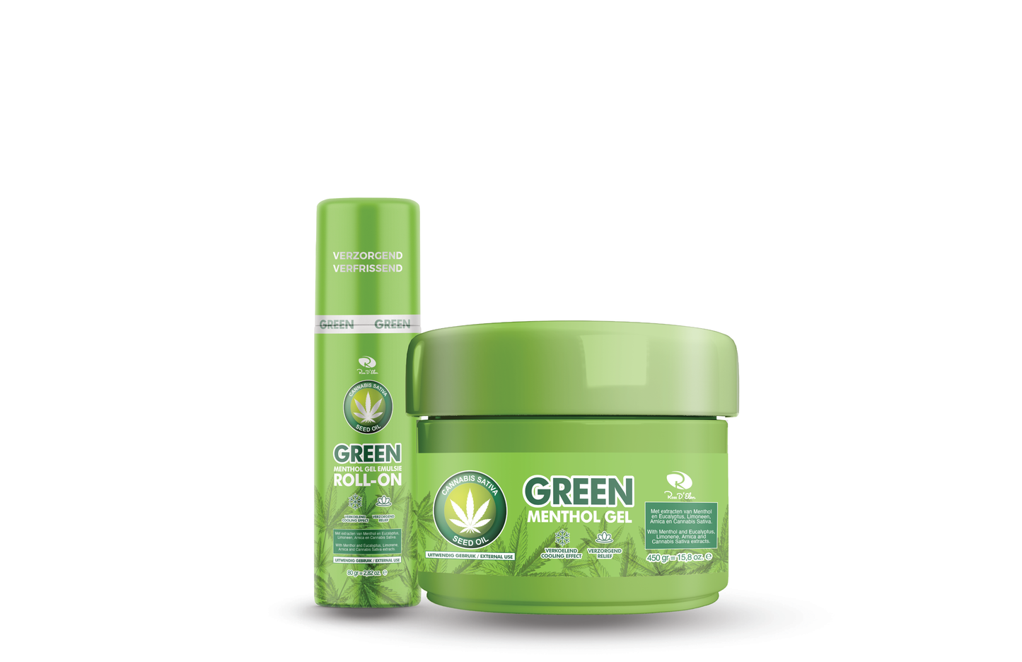 Green Menthol Gel Pro Relax Pack